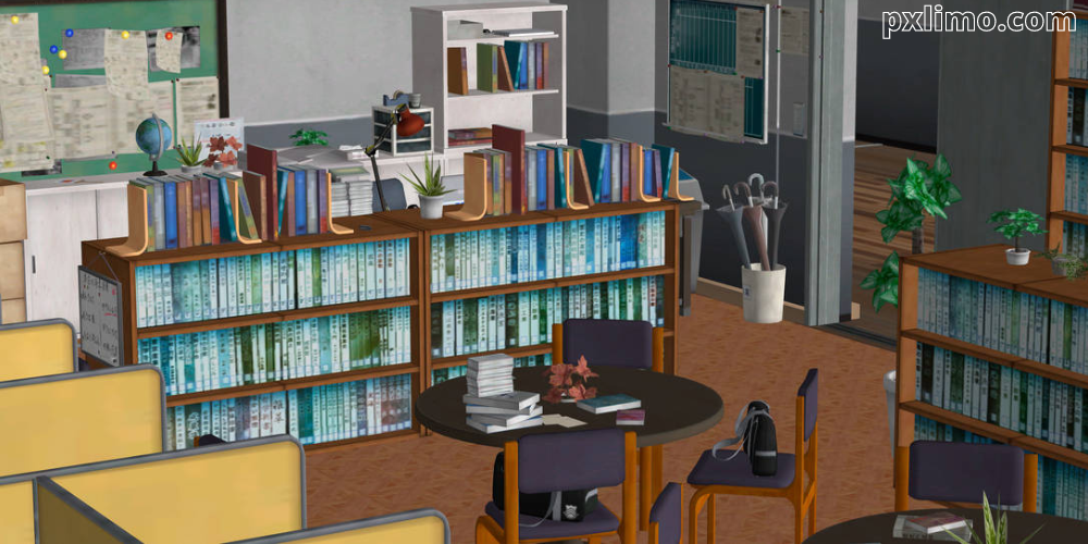 Shujin Academy Library